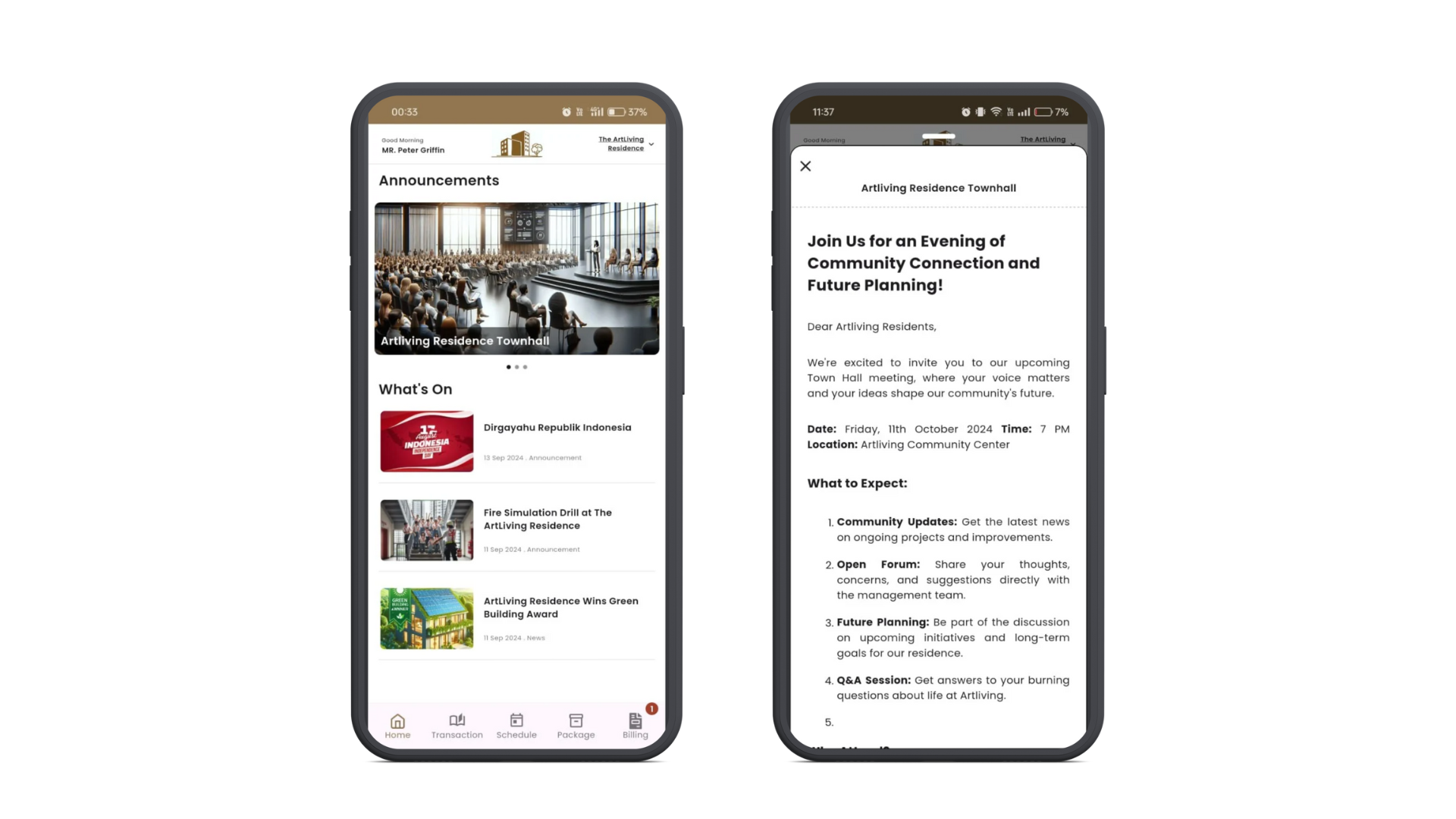 Community Event Announcements